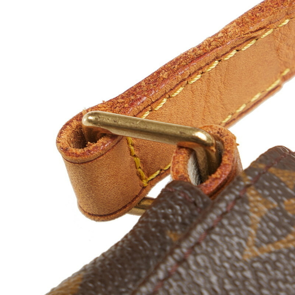 LOUIS VUITTON Authentic Brown Monogram Leather Shoulder Bag - Picture 7 of 11